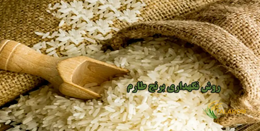 روش نگهداری برنج ایرانی