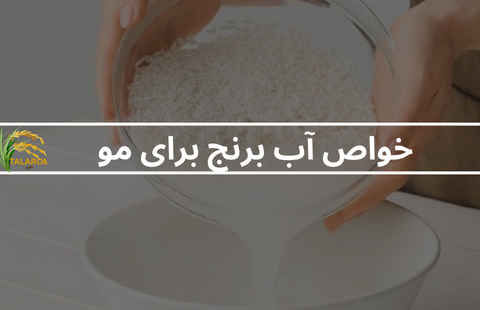 تاثیر آب برنج بر سلامت مو + دستورالعمل